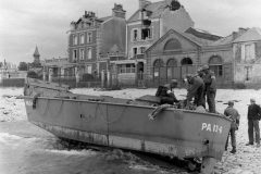 Grandcamp-les-Bains Normandy France after the DDay Landings - June 1944 