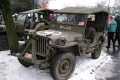 jeep camouflé prise au Mardasson ( monument )