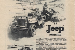 Publicité Willys