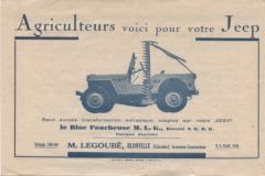 Publicité Legoubé