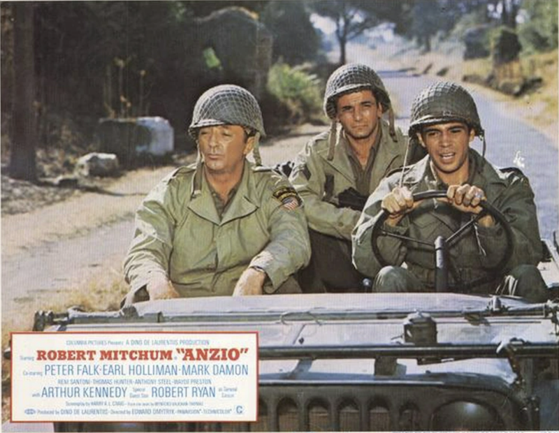 Jeep dans le film La Bataille pour ANZIO .