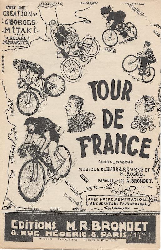 Partition Accordéon Tour de France