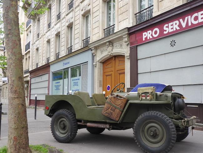 Jeep à Paris actuellement