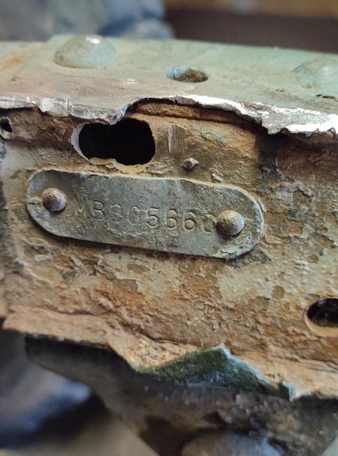 Plaque N° Chassis Jeep Willys